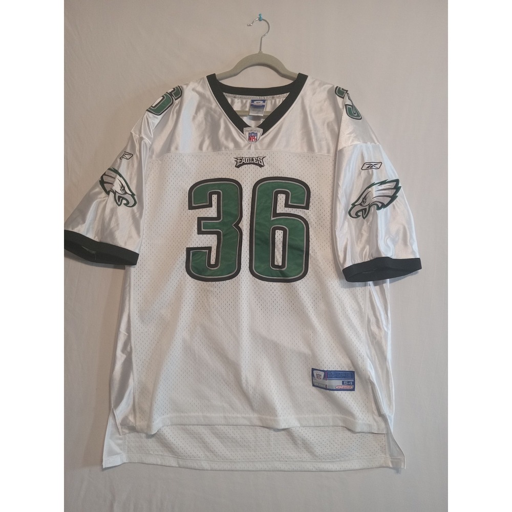 Philadelphia Eagles Brian Westbrook Jersey Authentic Reebok‎ Size 54 NFL Read